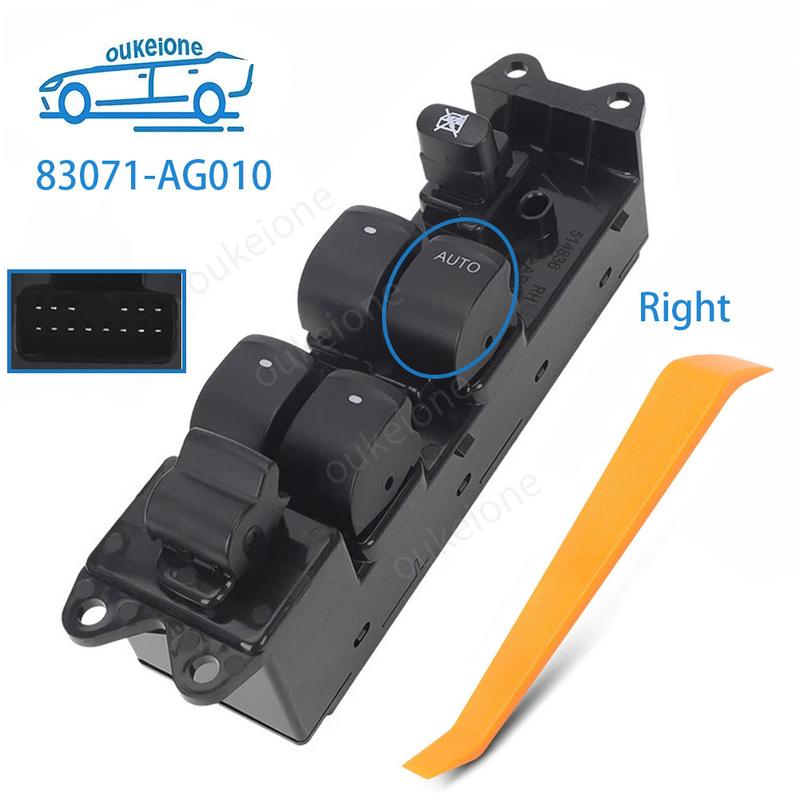 Для Subaru Liberty Outback 2004 2005 2006 2007 2008 Передняя правая электрическая кнопка управления стеклоподъемником 83071AG010 Автозапчасти black DS Fcf