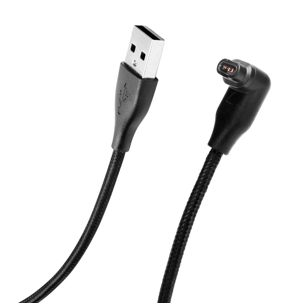 High Quality 1 Meter Charger Cord for Garmin Fenix 7 6 5 Venu Smart Watches with Data Transmission Feature black Rainbow Rain