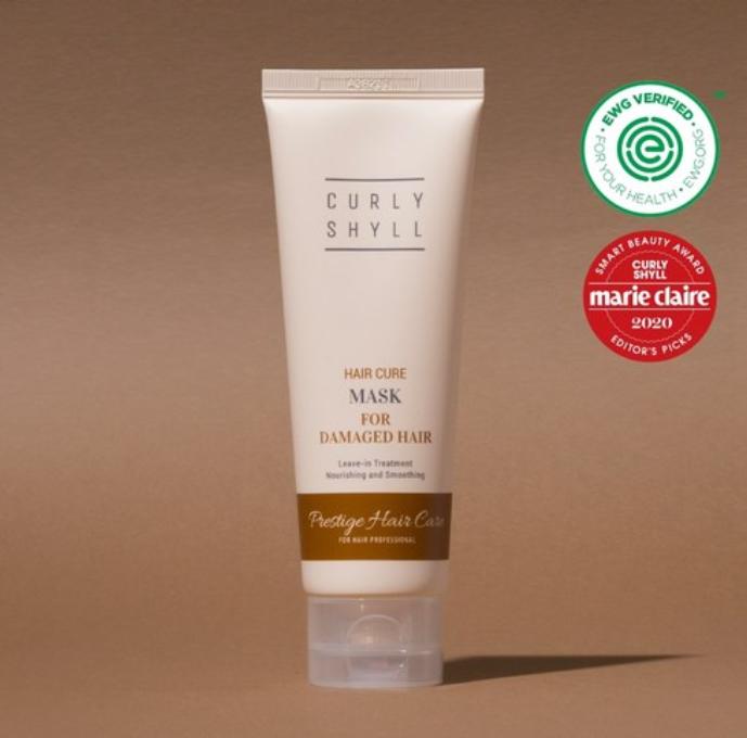 CURLYSHYLL Маска для волос 100 мл - Интенсивное восстановление 100ml white