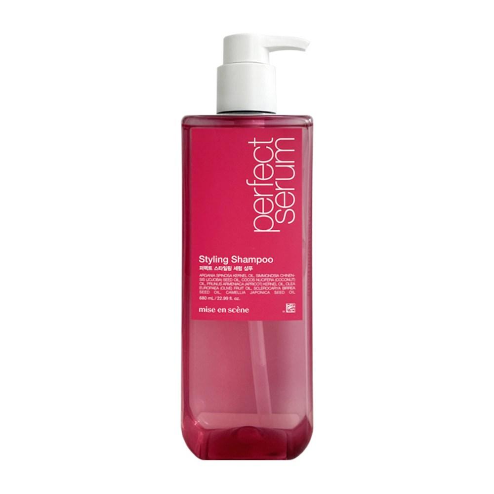 Шампунь для укладки волос «Мизансцена Perfect Serum» 680 мл, 1 шт. red BeautyGlam