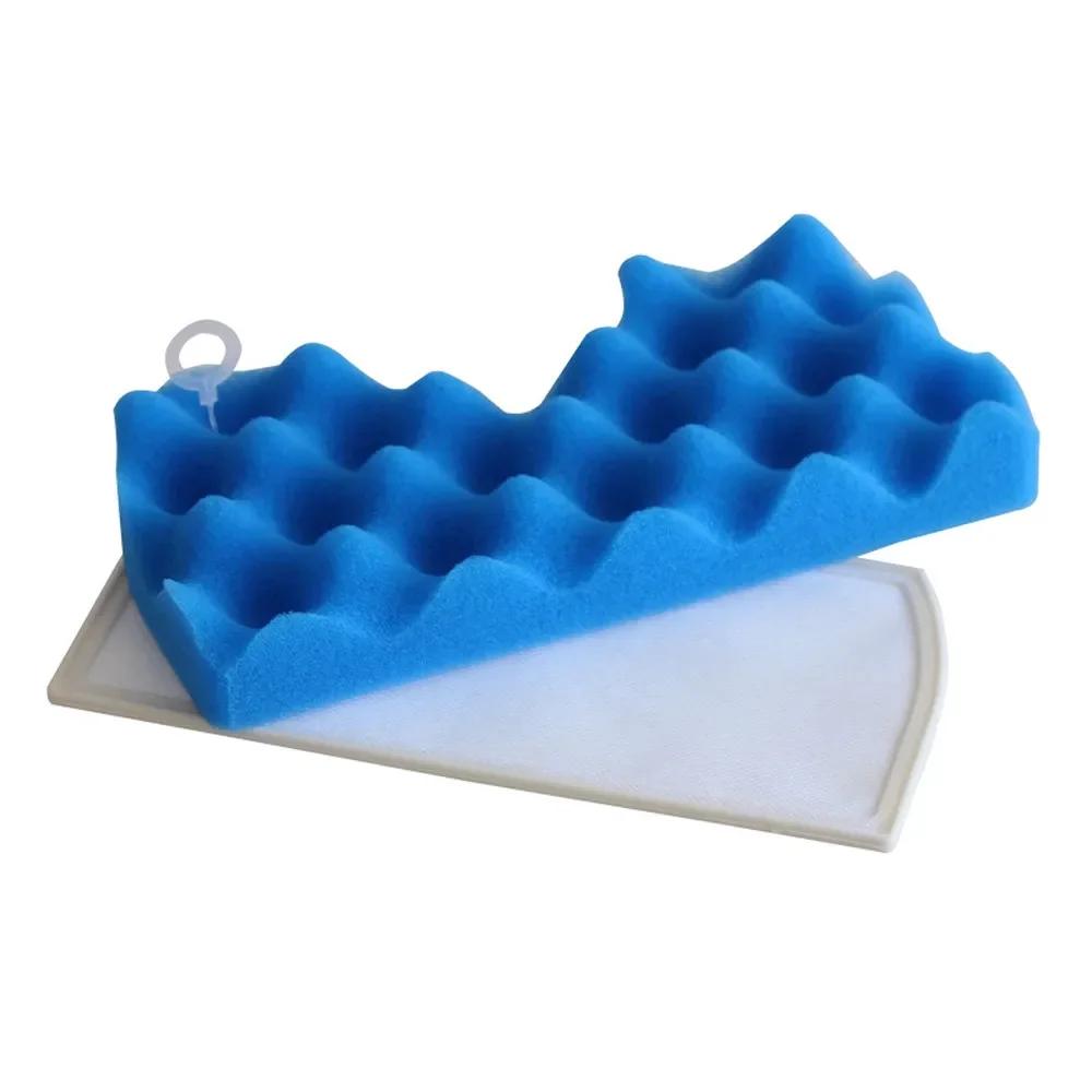 Комплект фильтров Hepa Blue Sponge для Samsung DJ97-01040C SC43 SC44 SC45 SC47 Series Robot Vacuum Cleaner Parts Car Cleaner blue Simplistic Living Home