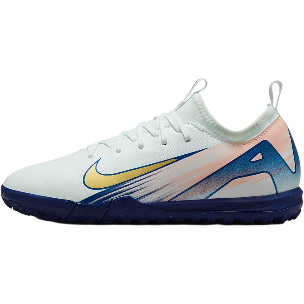 Найк младший. Vapor 16 Academy Mercurial Dream Speed GS Едва Зеленый/Малиновый Импульс/Металлический Золотой Слиток Детские Кроссовки Синий FZ1613-300 36 gray Nike