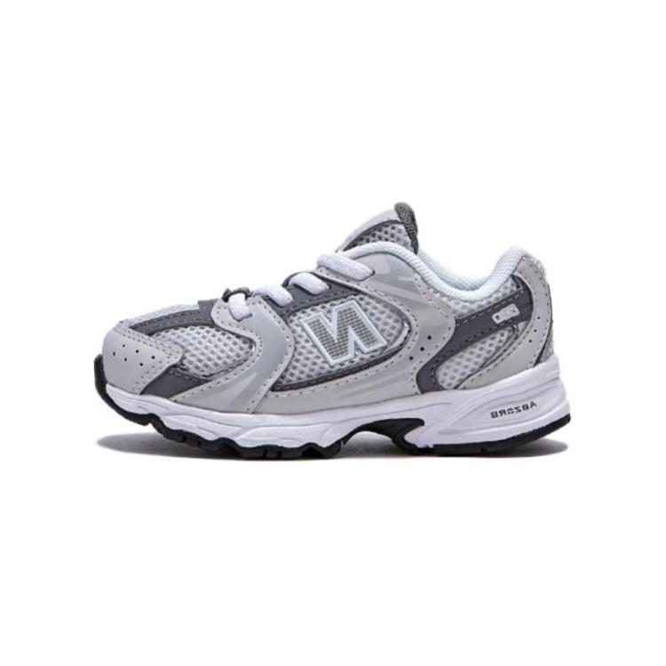 New Balance NB 530 Bungee Удобные Универсальные Низкие Ходячие Кроссовки Детская Обувь Серый IZ530CB 22.5 gray