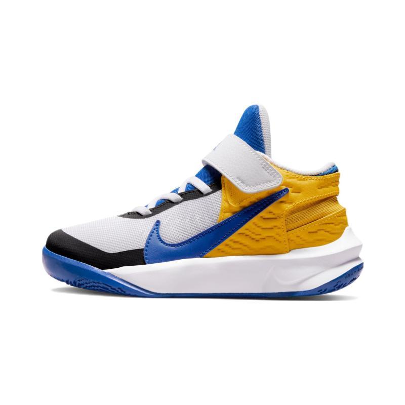 Детские баскетбольные кроссовки Nike Team Hustle D 10 Дошкольные кроссовки DZ2761-141 28 white