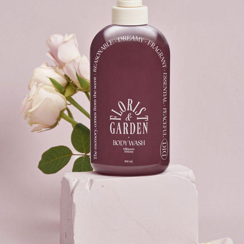 Odid Молочный Гель для Душа Insera Perfume 500мл Сад Флориста (Срок годности: 26.09.13) Florist Garden Scent gray