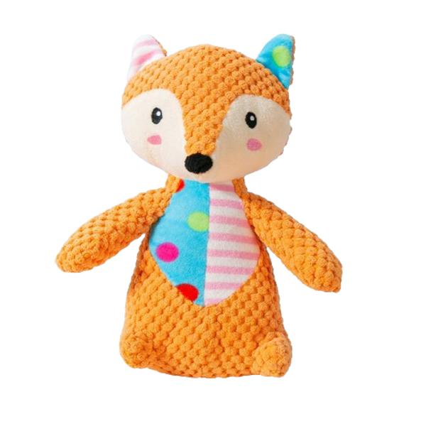 Игрушка для собак Tiny Tog Tug Play Pet, плюшевая игрушка, 1 предмет, лиса beige Board M Factory