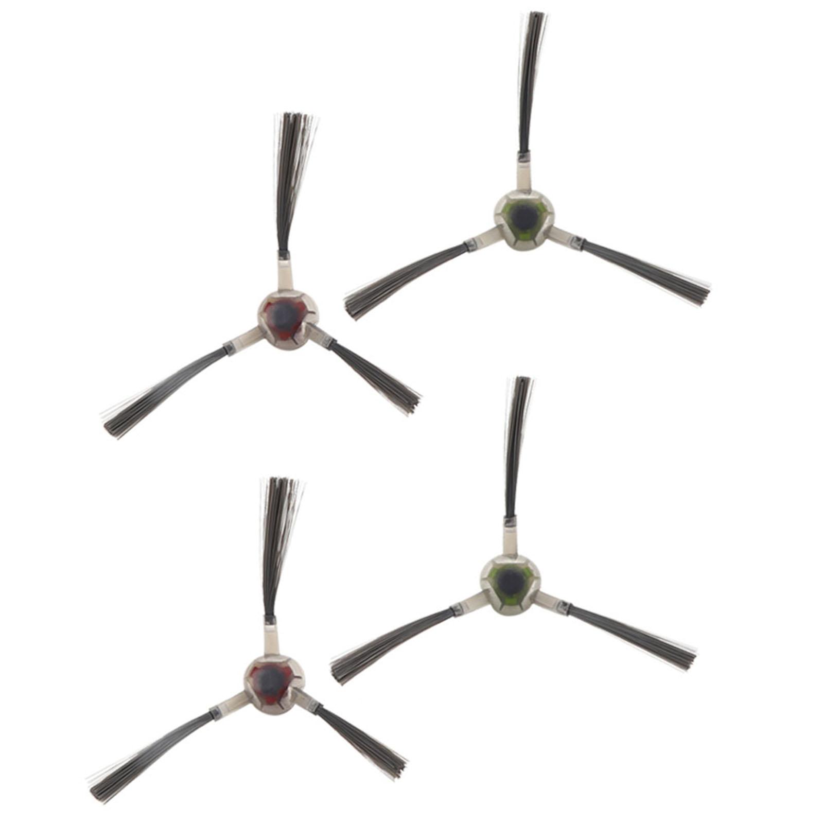 Сменные боковые щетки, 4 шт., подходят для робота-пылесоса Deebot DE55 DE6G DD33 DJ35 gray TOMTOP JMS