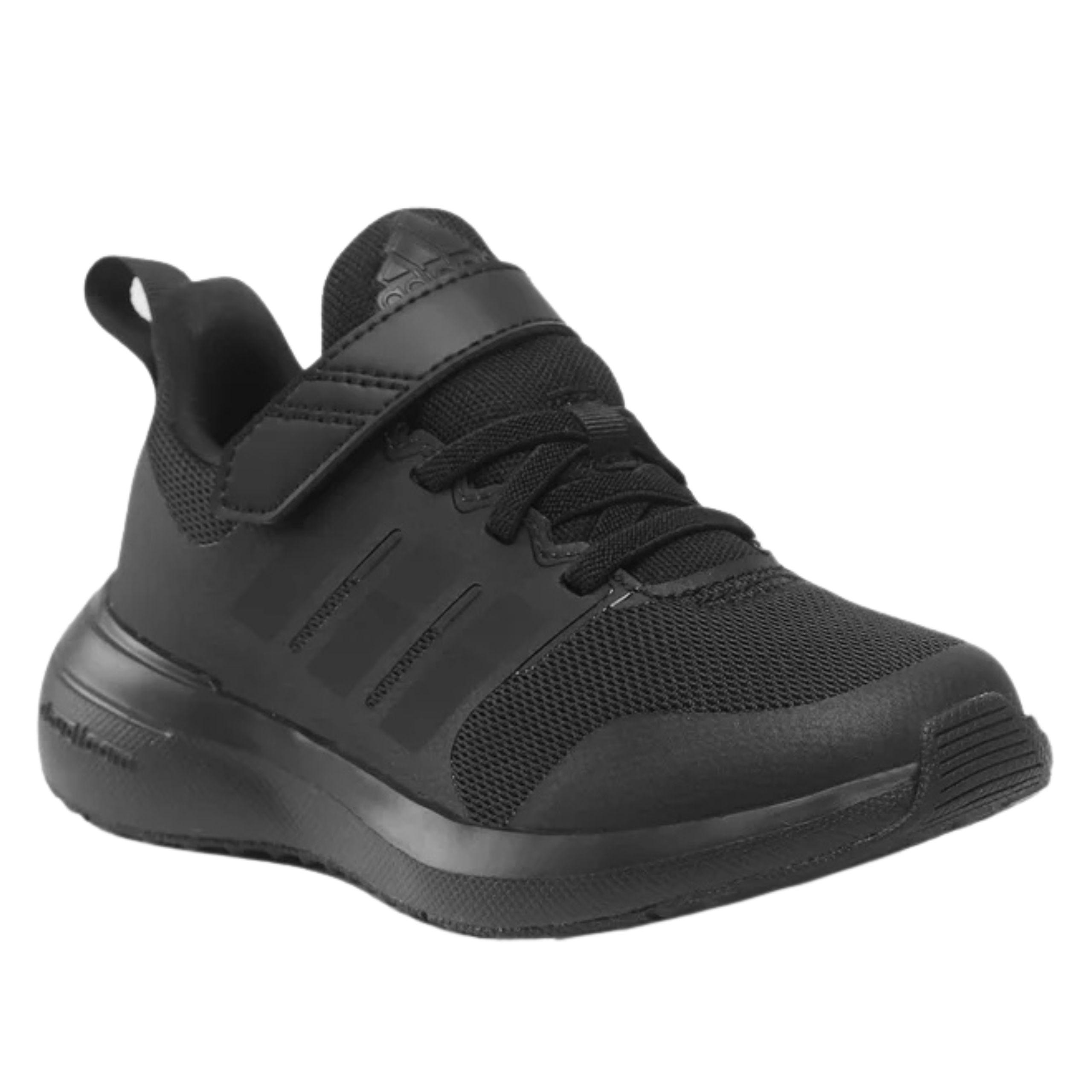 Детские спортивные кроссовки ADIDAS FortaRun 2.0 EL K HP3118 - черные r. 34 34 чёрный