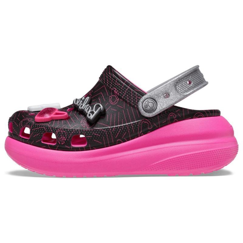 Crocs x Barbie Сабо Crush Сандалии Barbie Женские Черно-розовые 34-35 чёрный