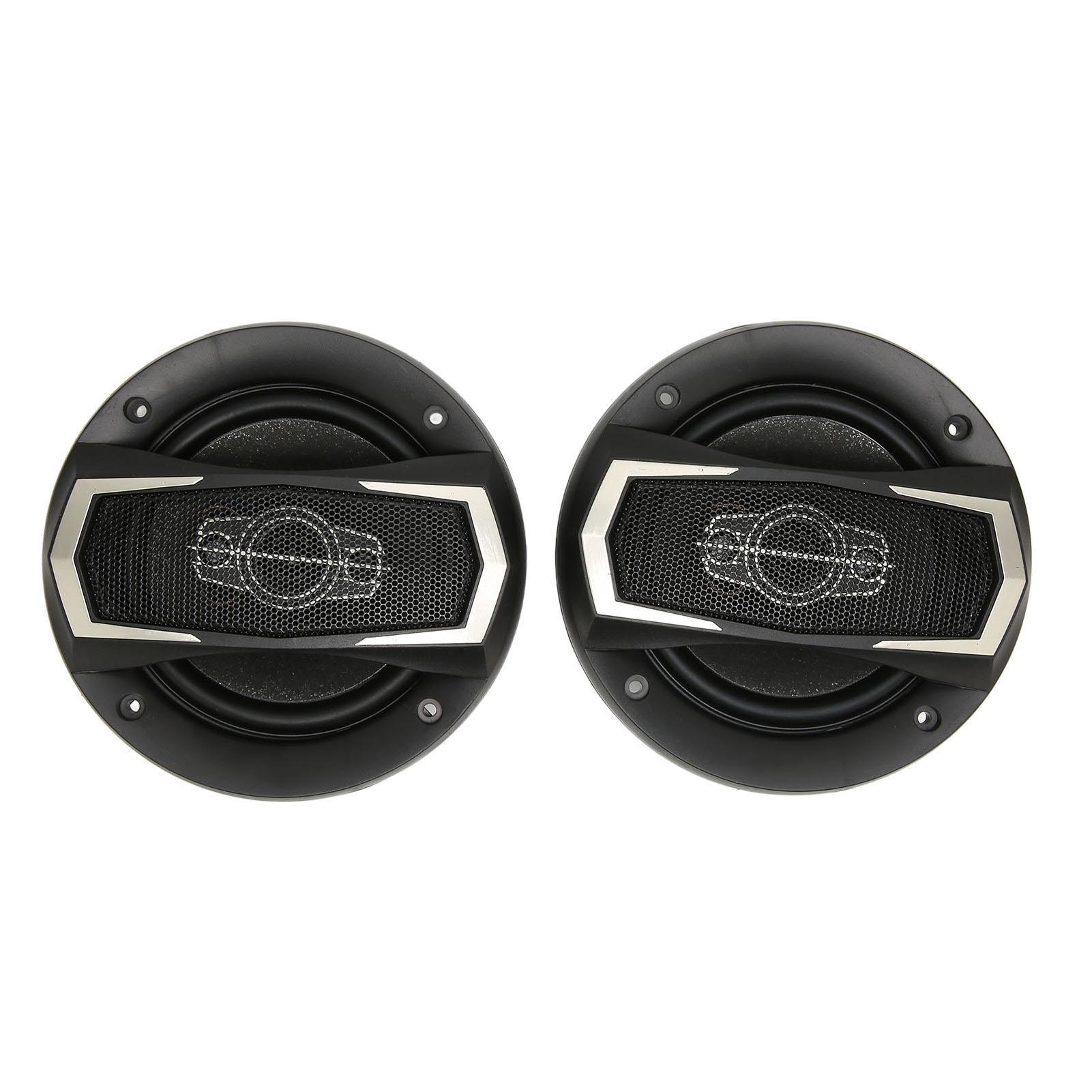 2Pcs Car Coaxial Loudspeaker 400W High and Low Sound 5 Inch Car Loudspeaker for Car Modification black DIYelecs
