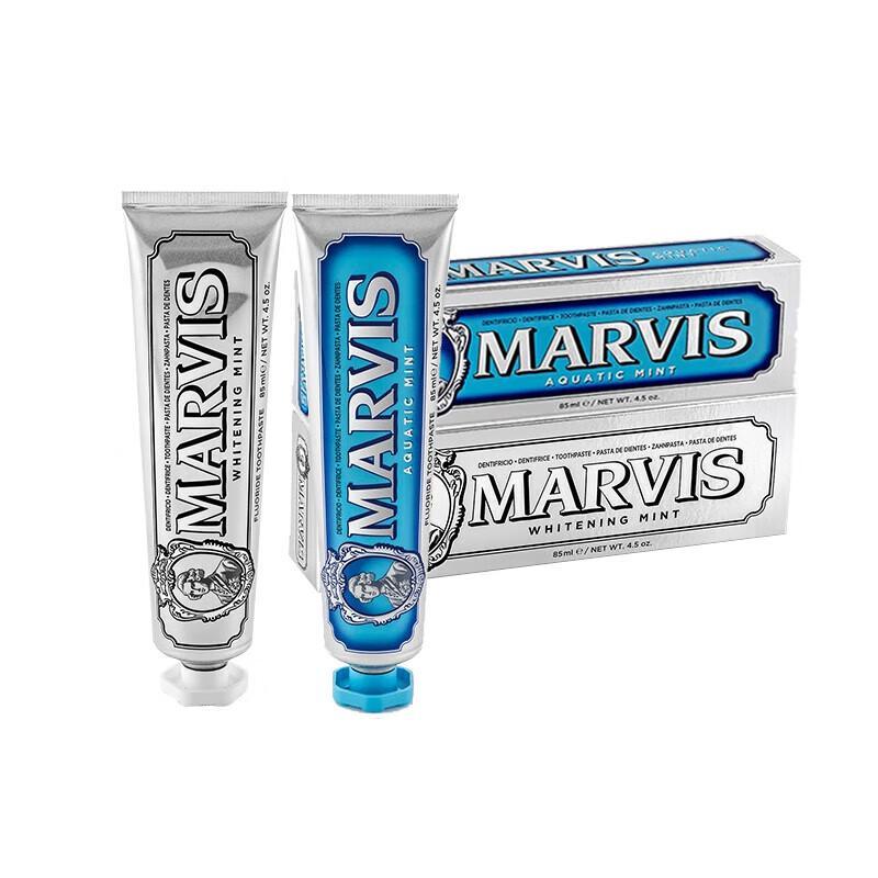 Marvis Мятная зубная паста, набор из 2 штук blue