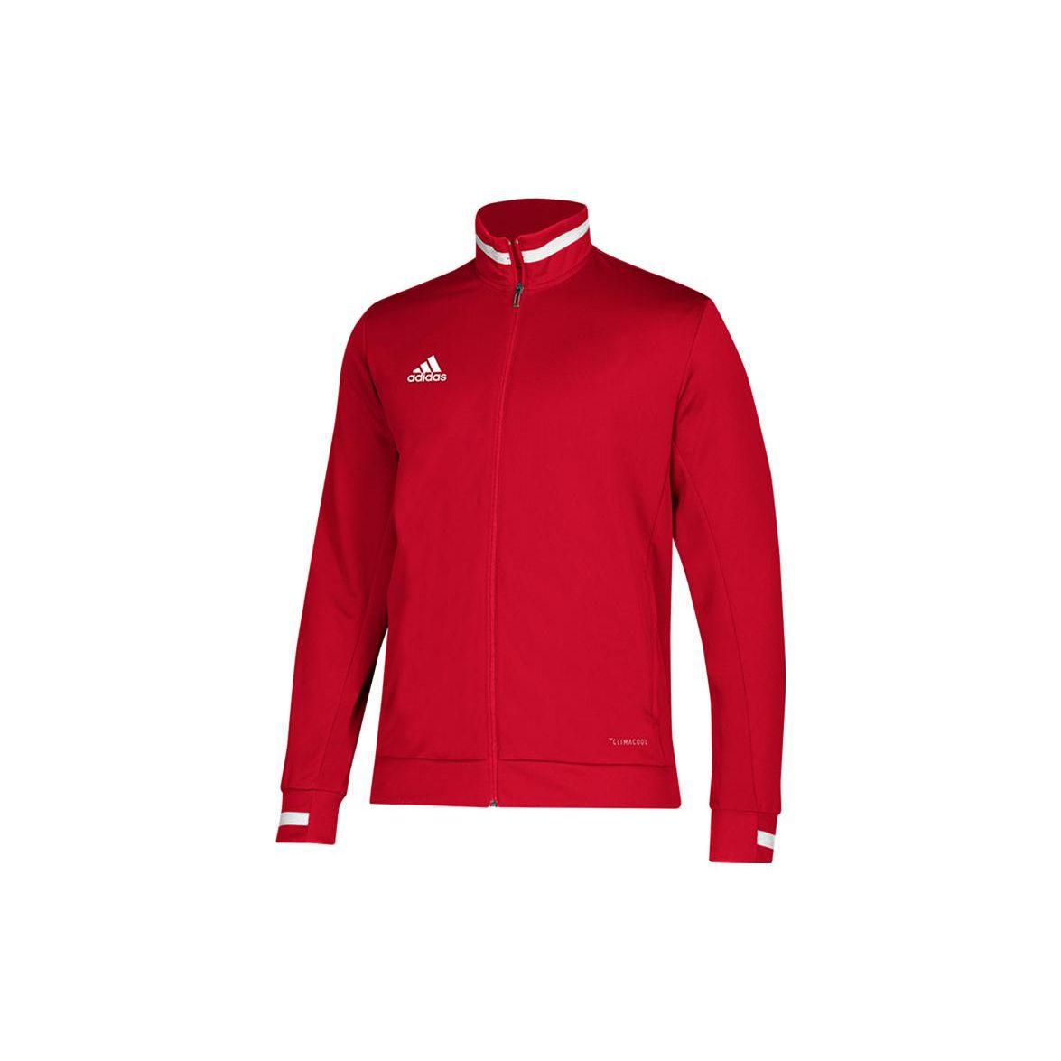 Adidas Logo Графический быстросохнущий спортивный пиджак Мужские куртки Красный DX7323 XL red