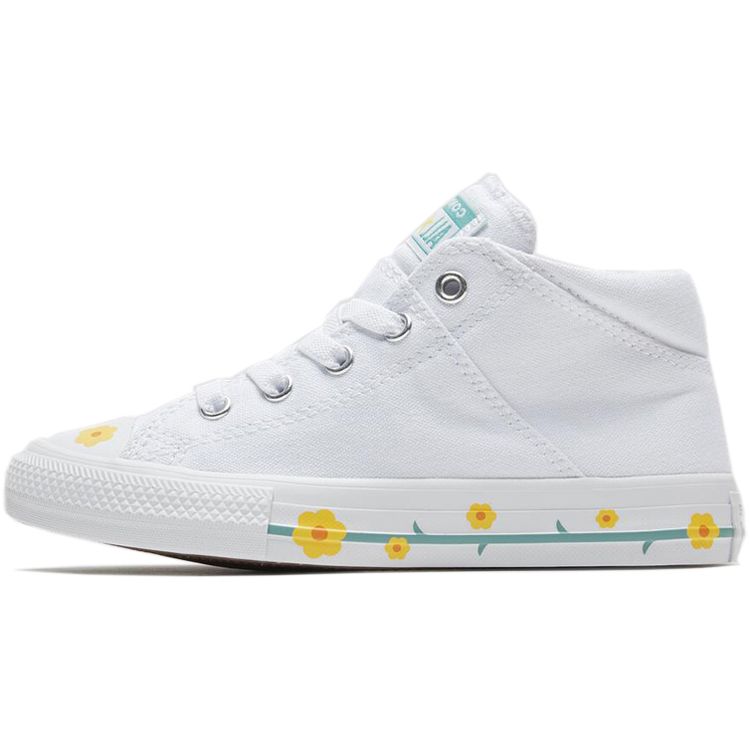 Кеды Converse All Star High Top из парусины Белые Детские Кроссовки 666918C 32 white