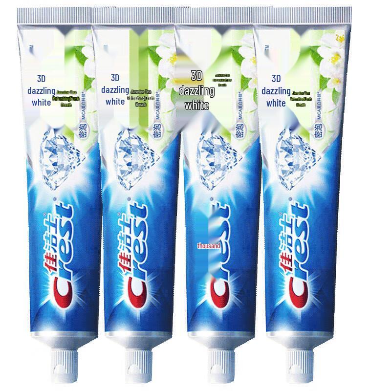 Зубная паста Crest 3D White с ароматом жасминового чая, 4 шт. blue JDST SELECTION