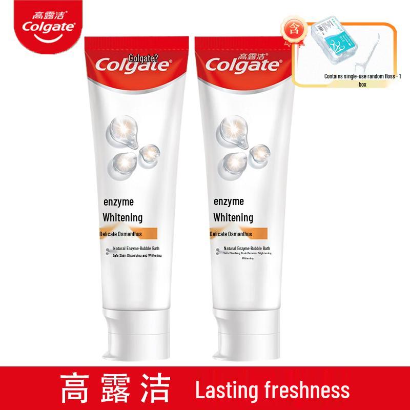Зубная паста Colgate с энзимами для отбеливания и свежего дыхания white
