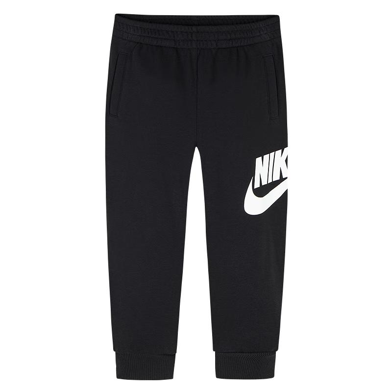 Осенние повседневные спортивные штаны для мальчиков Nike 120/56 чёрный