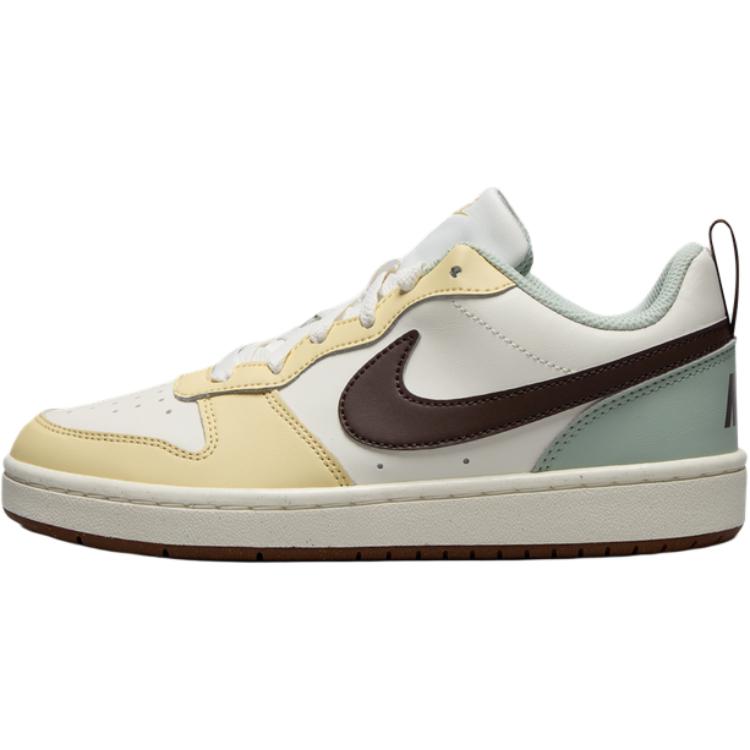 Кроссовки детские Nike Court Borough Low Recraft GS Sail Aqua Brown Cream Aqua-Blue Baroque-Brown HV1804-121 36 beige