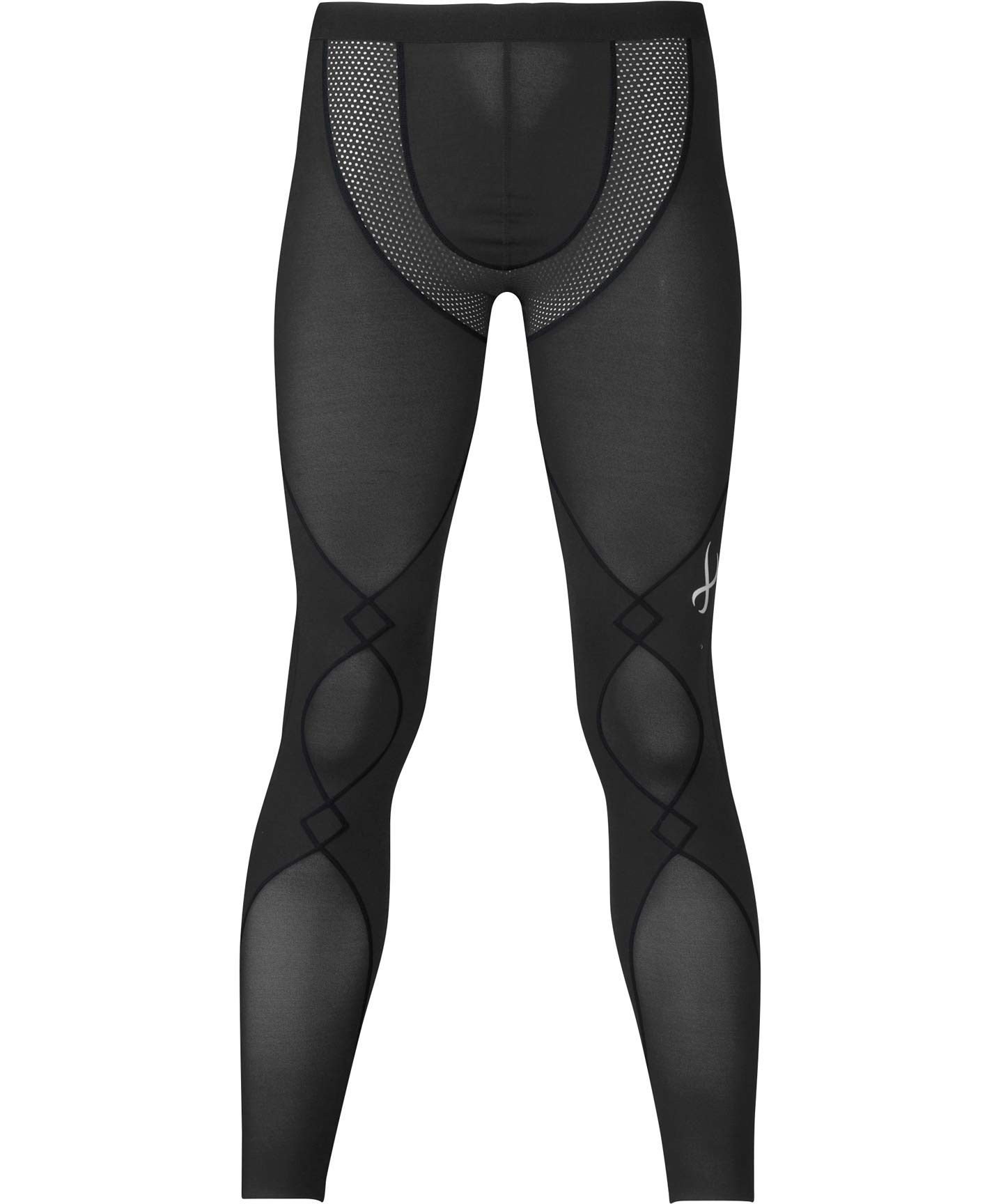 Мужские спортивные тайтсы CW-X, модель Expert Cool, длинные, влагоотводящие, быстросохнущие, эластичные, размер HXO769, размер BL (Япония М) black RURI Japan product
