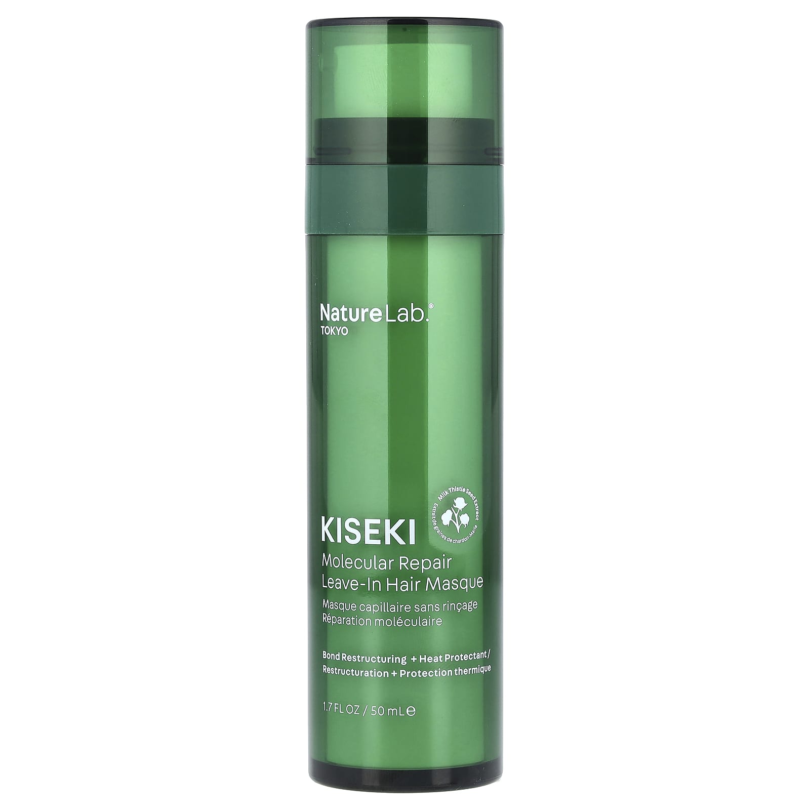 Kiseki, Несмываемая маска для волос Molecure Repair, 50 мл(1,7 жидких унции) gray NatureLab Tokyo