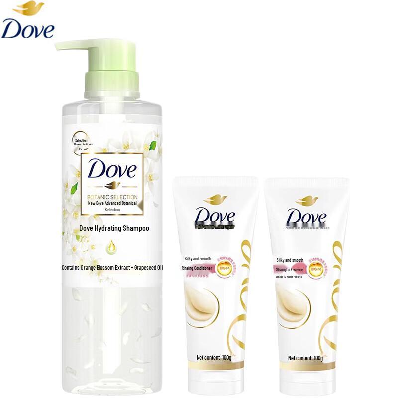 Увлажняющий набор шампуня и кондиционера Dove white