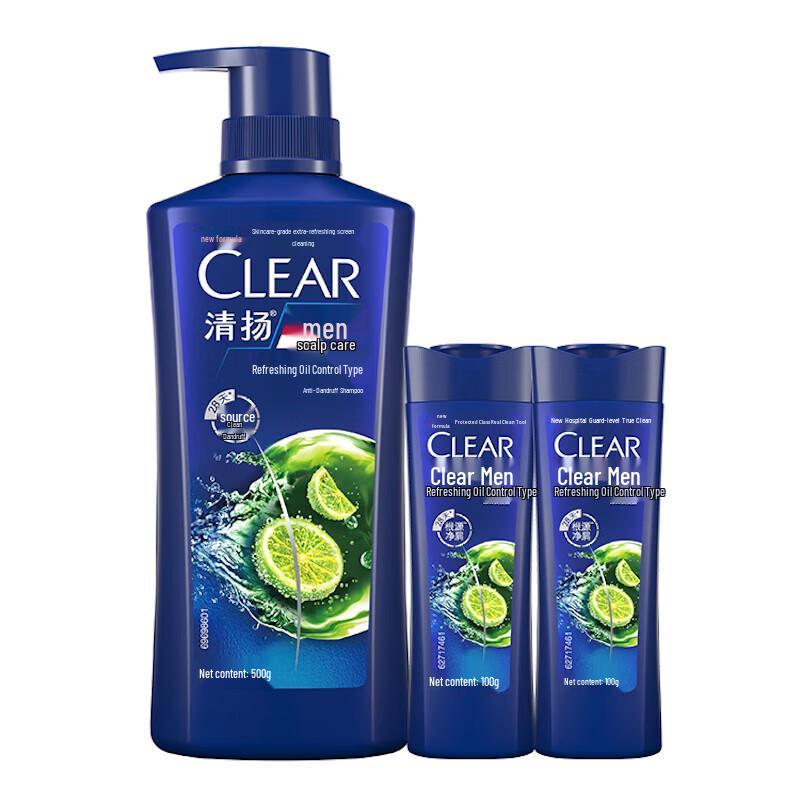 Clear Мужской Шампунь от Перхоти Fresh Контроль Жирности blue JDST SELECTION