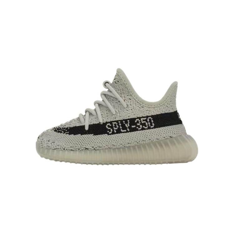 adidas Yeezy Boost 350 V2 Infants Slate Детские кроссовки Tan Core-Black HP7871 gray