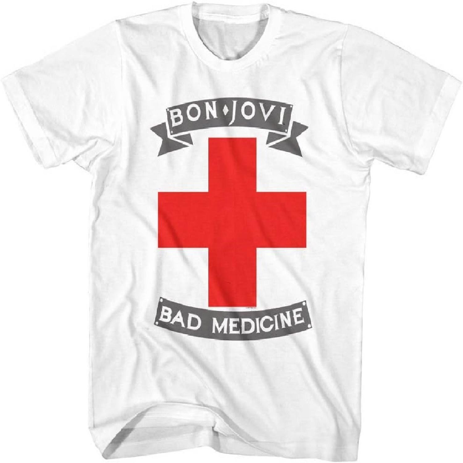 Bon Jovi Рок-группа Badmed Белая футболка для малышей Маленькие мальчики S белый The most comfortable way to travel