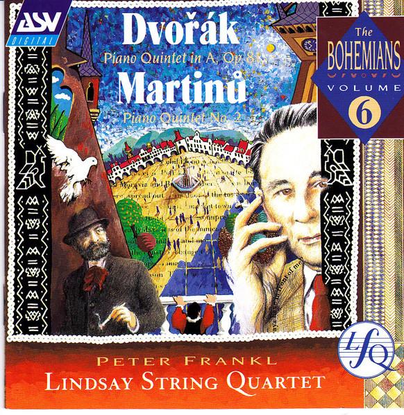 CD ANTONÍN DVOŘÁK, BOHUSLAV MARTINŮ, T - Dvořák & Martinů Piano Quintets CDDCA889 ASV 1994 Japan Classical Used blue RecordCityJP