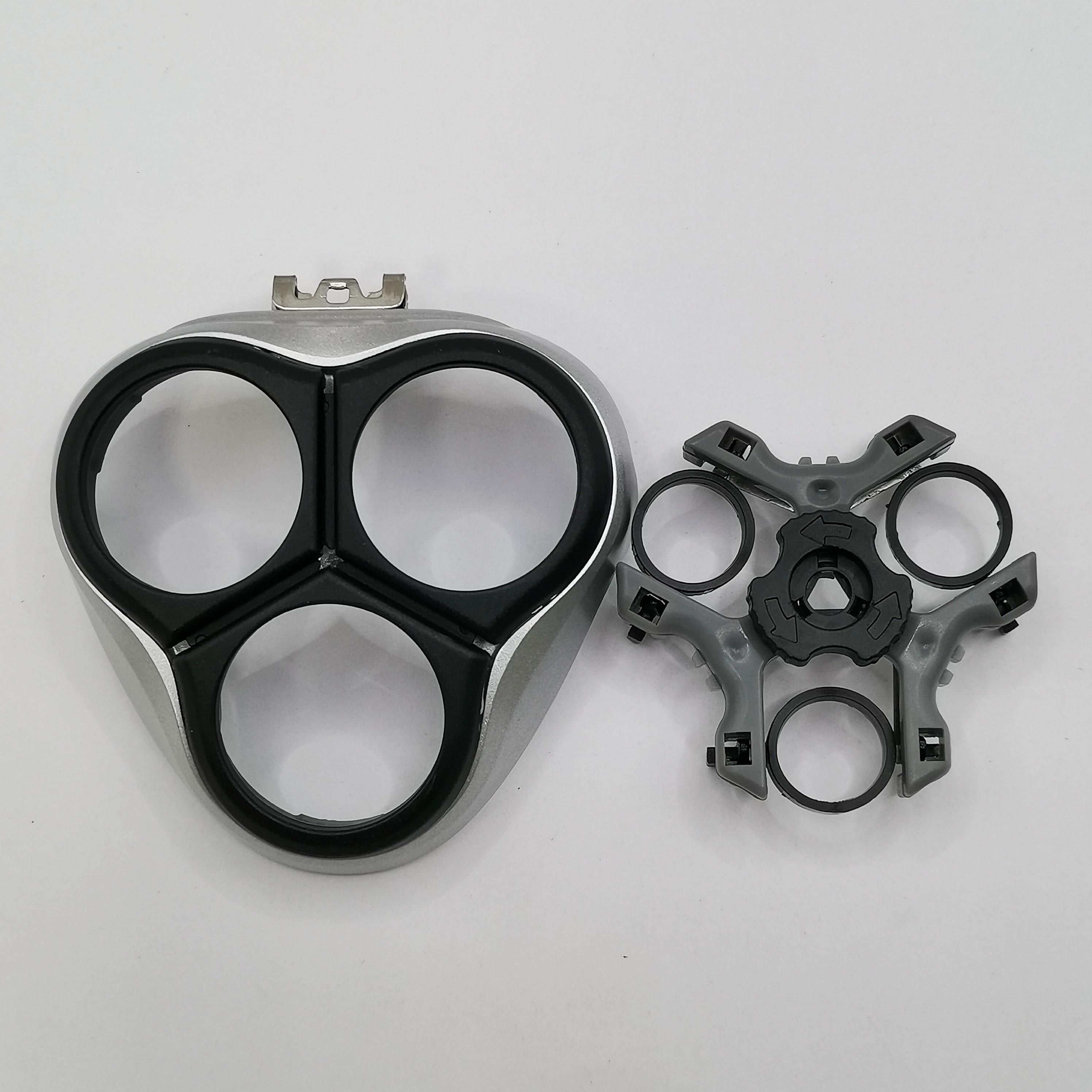 1X Держатель бритвенной головки + 1X Пластина-рамка для Philips PT761 PT762 PT763 PT786 PT721 PT722 PT723 PT724 PT729 серебряный prewave