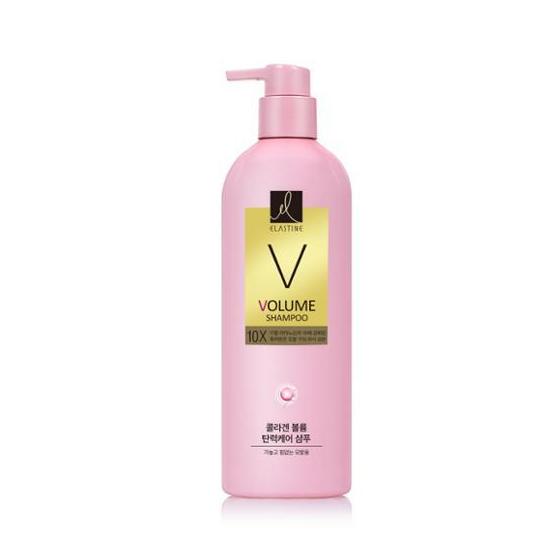 ELASTINE Соевый Белок Объем Упругость Уход Шампунь 10X 680мл beige K dress beauty