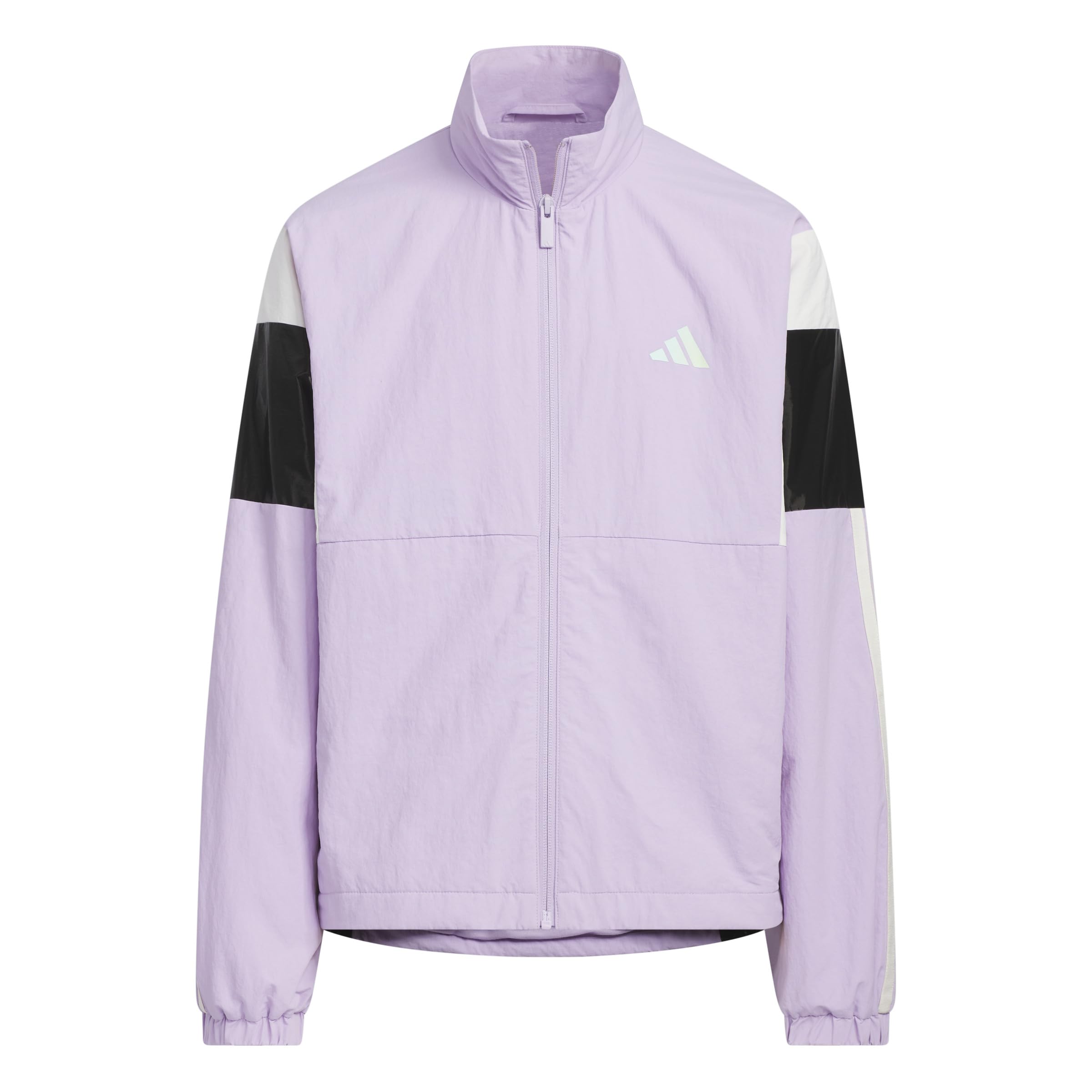 Куртка Adidas GP Woven Powder Plum Размер 140 Детская, Для девочек, WU048, (JZ8677), white Nihon Apparel