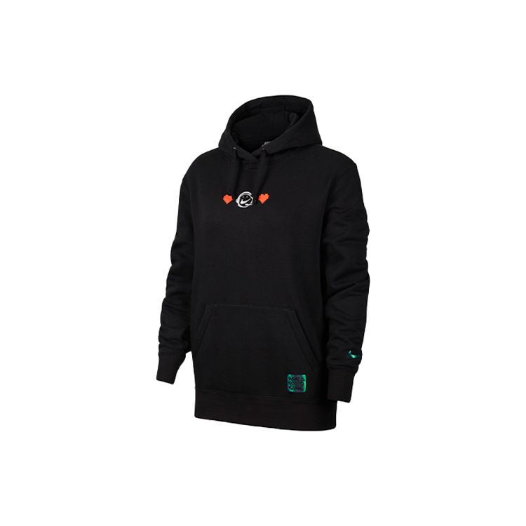 Nike Спортивная Повседневная Вязаная Толстовка с Капюшоном Женская Толстовки Черный DC3940-010 S black