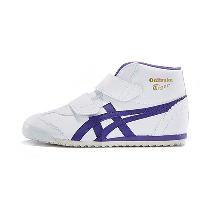 Детские кроссовки Onitsuka Tiger Mexico 66 High-Top Белый Фиолетовый 1184A031-101 27 white