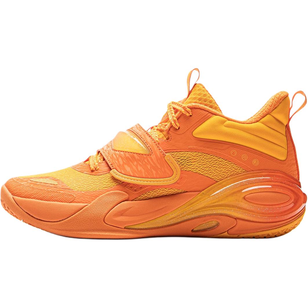 Li Ning Детские баскетбольные кроссовки Star Energy 1 Удобные Модные Дышащие Низкие Баскетбольные кроссовки Детские кроссовки Солнечно-оранжевые YKBV116-5 39 orange Li-Ning