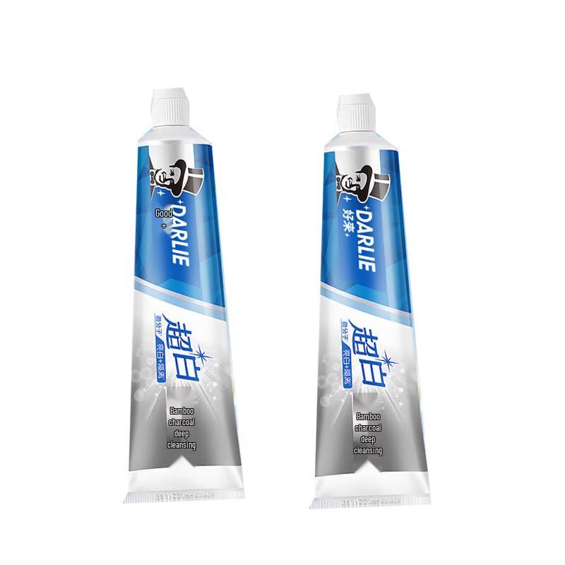 Зубная паста Darlie Super White с бамбуковым углем для глубокой очистки white