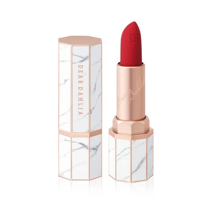 Lip Paradise Effortless Матовая помада 02_M102 Amber white Dear dahlia