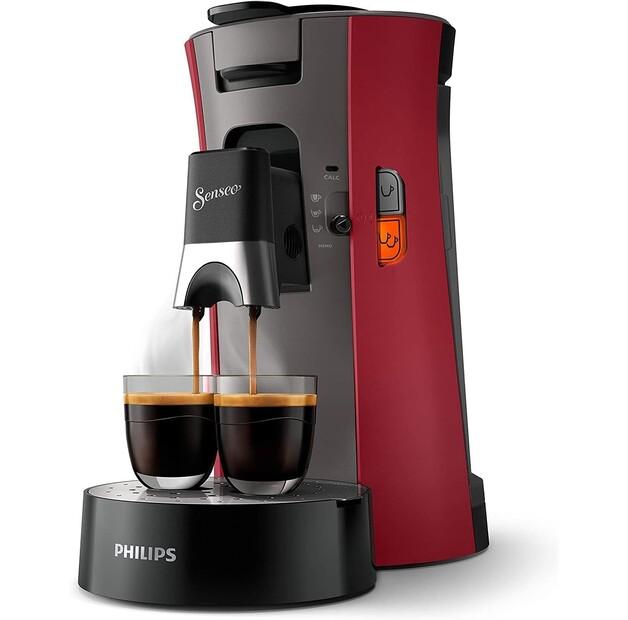 Капсульная кофемашина Philips CSA240/90 Senseo Select rot black