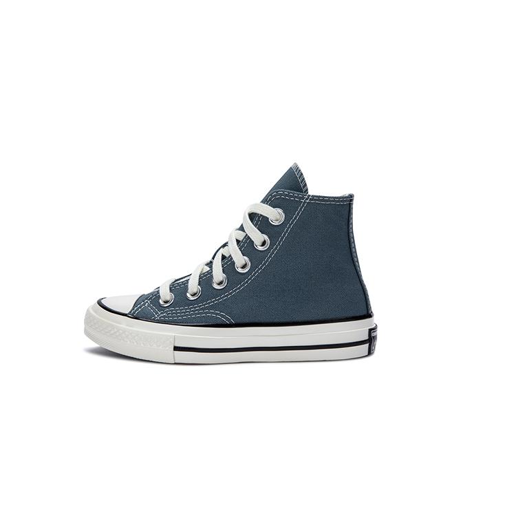 Converse Chuck 70 Canvas Универсальная Мода Высокие Детские Холщовые Кеды Детские Кроссовки Синие A08429C 31 white