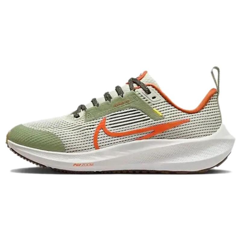 Кроссовки Nike Air Zoom Pegasus 40 Oil Green Campfire Orange GS FV3645-381 35.5 white