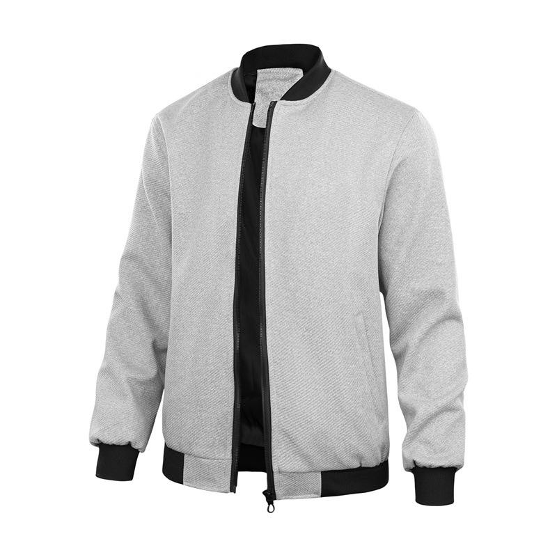 Мужские осенние топы куртки мужские куртки S серый Fashio