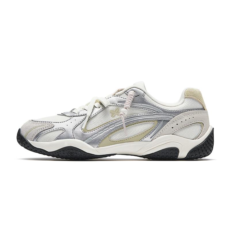Anta Outdoor Модные Спортивные Нескользящие Износостойкие Ретро Удобные Низкие Повседневные Кроссовки Женские 122628885-1 35.5 gray