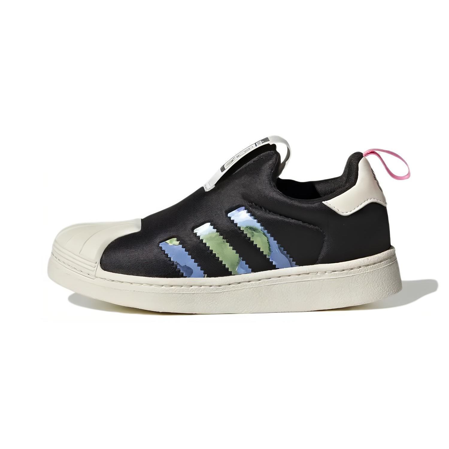 Андре Сарайва x adidas Superstar 360 J Earth Детские кроссовки Черный Основной черный Кремово-белый GY9153 28 black
