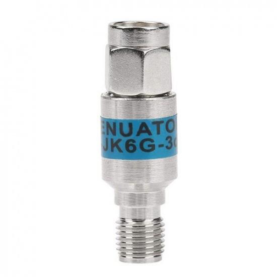 Atenuador 2W SMA DC6GHz Conector SMA Macho a Hembra 50OHM Coaxial white AD Fdghg
