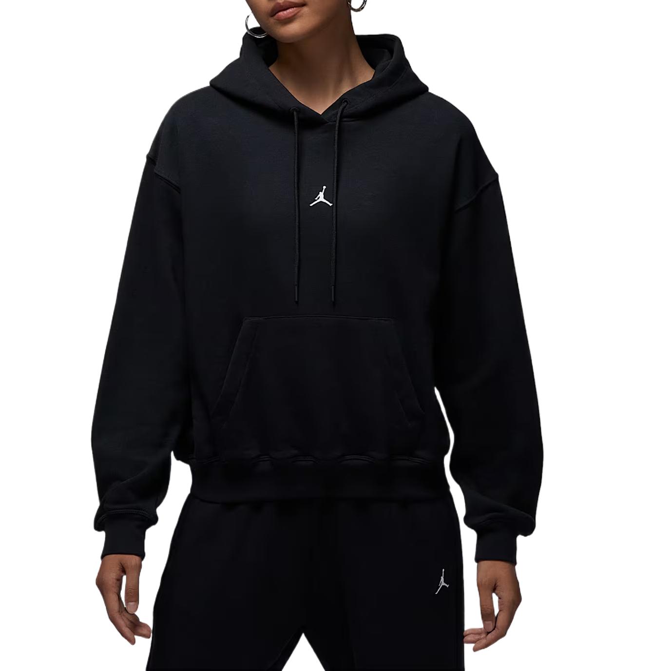 Женская свободная спортивная толстовка Jordan Dri-FIT Crossover, удобная, топ IB2499-010 S black