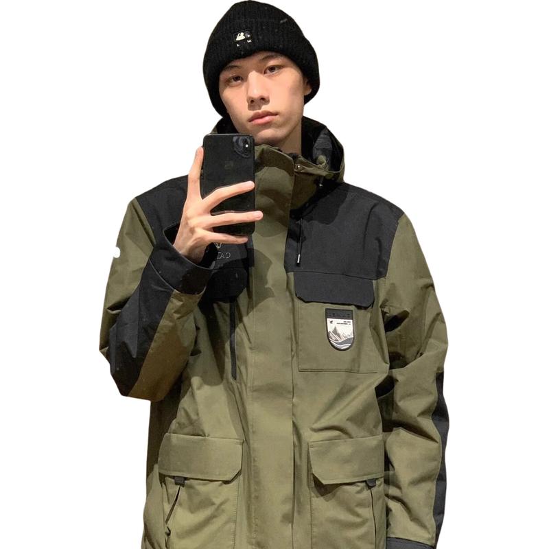 CAMEL Горная дикая водонепроницаемая ветровка 3-в-1 L black