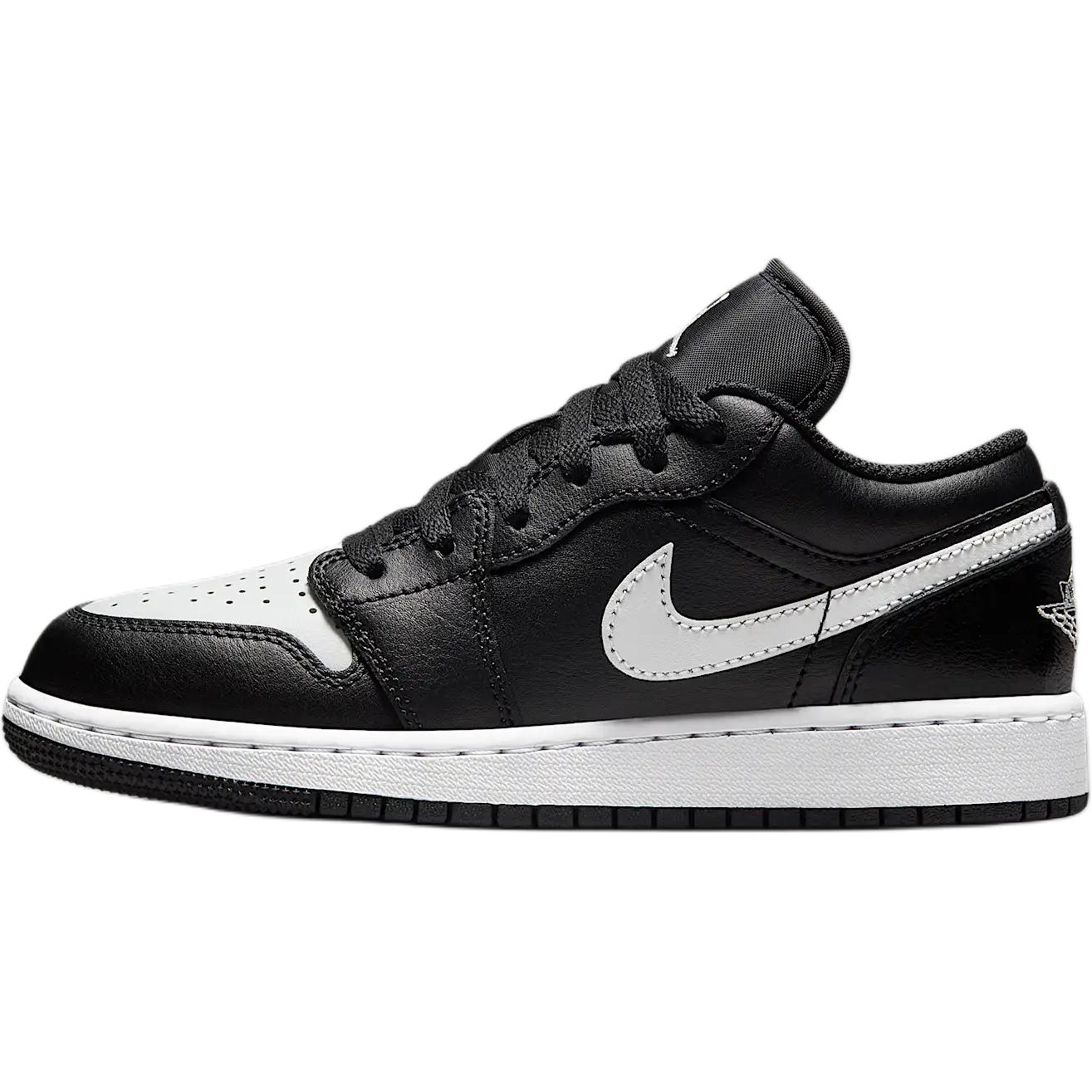 Кроссовки Air Jordan 1 Low GS Orca для детей Черный Саммит-Белый 553560-043 38.5 black