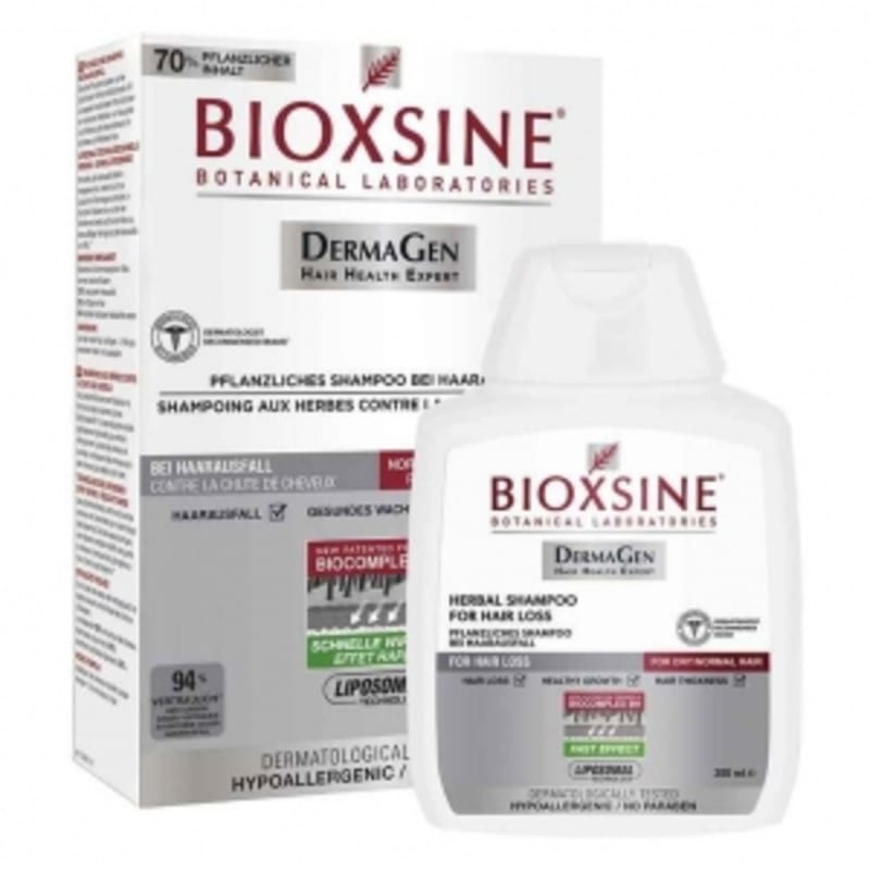 Bioxsine Шампунь для регулярного использования 300 мл (для нормальных и сухих волос) gray MayBeauty