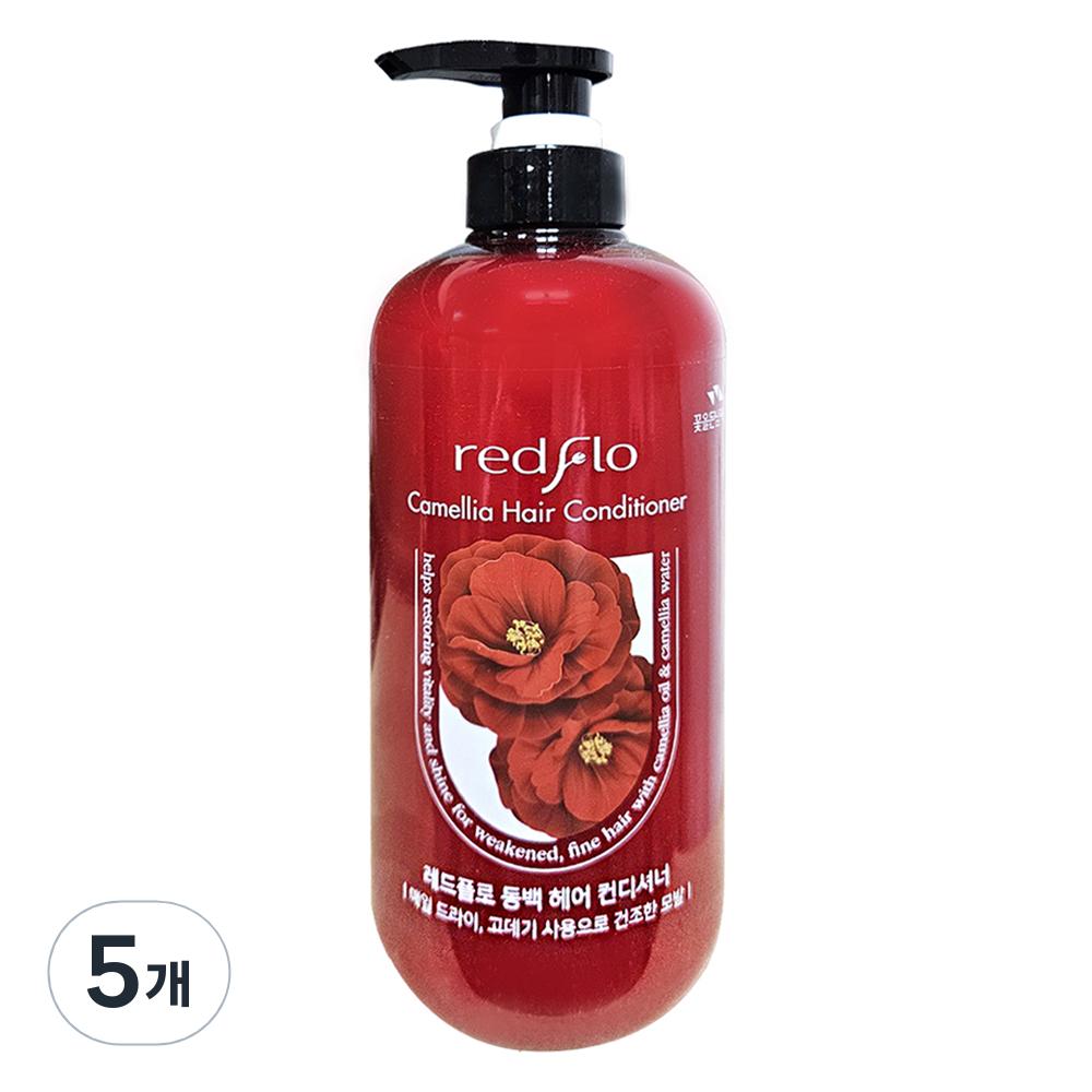 Кондиционер для волос Redflo Flower Man Camellia, 5 упаковок, 700 мл red BeautyGlam