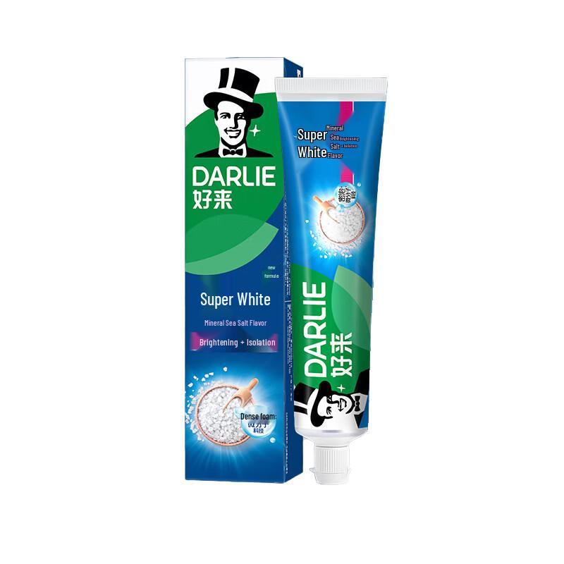 Зубная паста Darlie Super White с минеральной солью blue