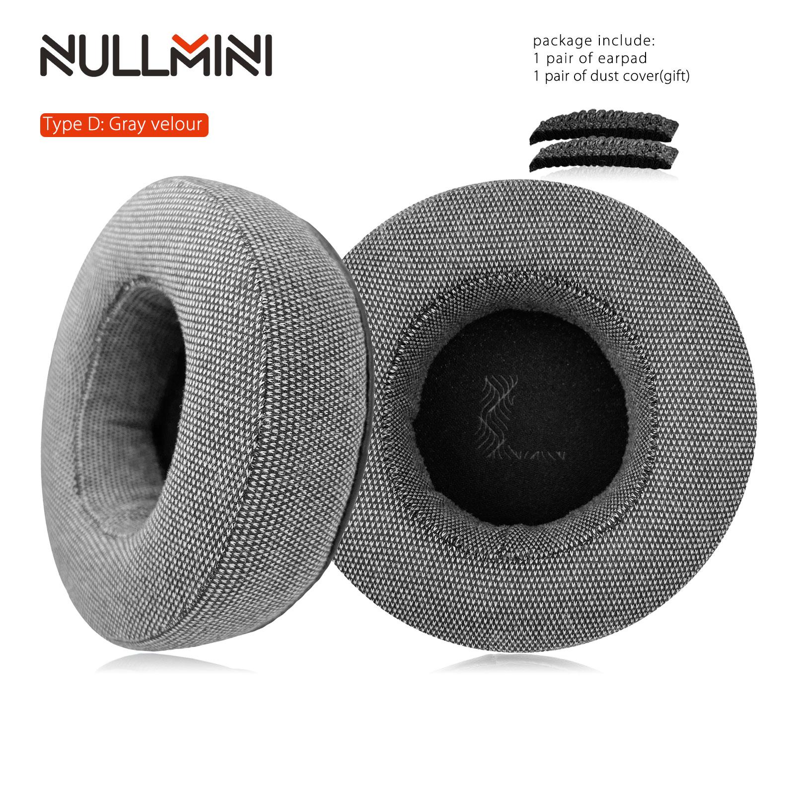Сменные амбушюры NullMini для наушников Koss Over-Ear Pro DJ100 DJ200, амбушюры, охлаждающий гель, оголовье gray